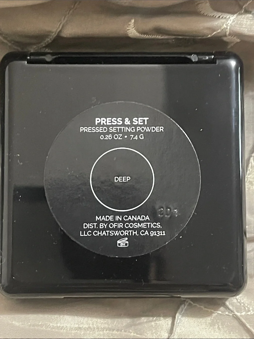 OFRA Press & Set Pressed Setting Powder or Cheek Highlighter Compact -Deep